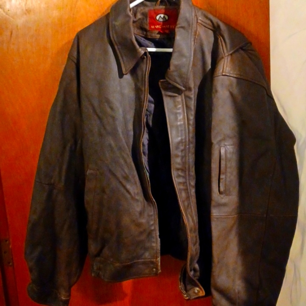 Marc Mattis leather jacket